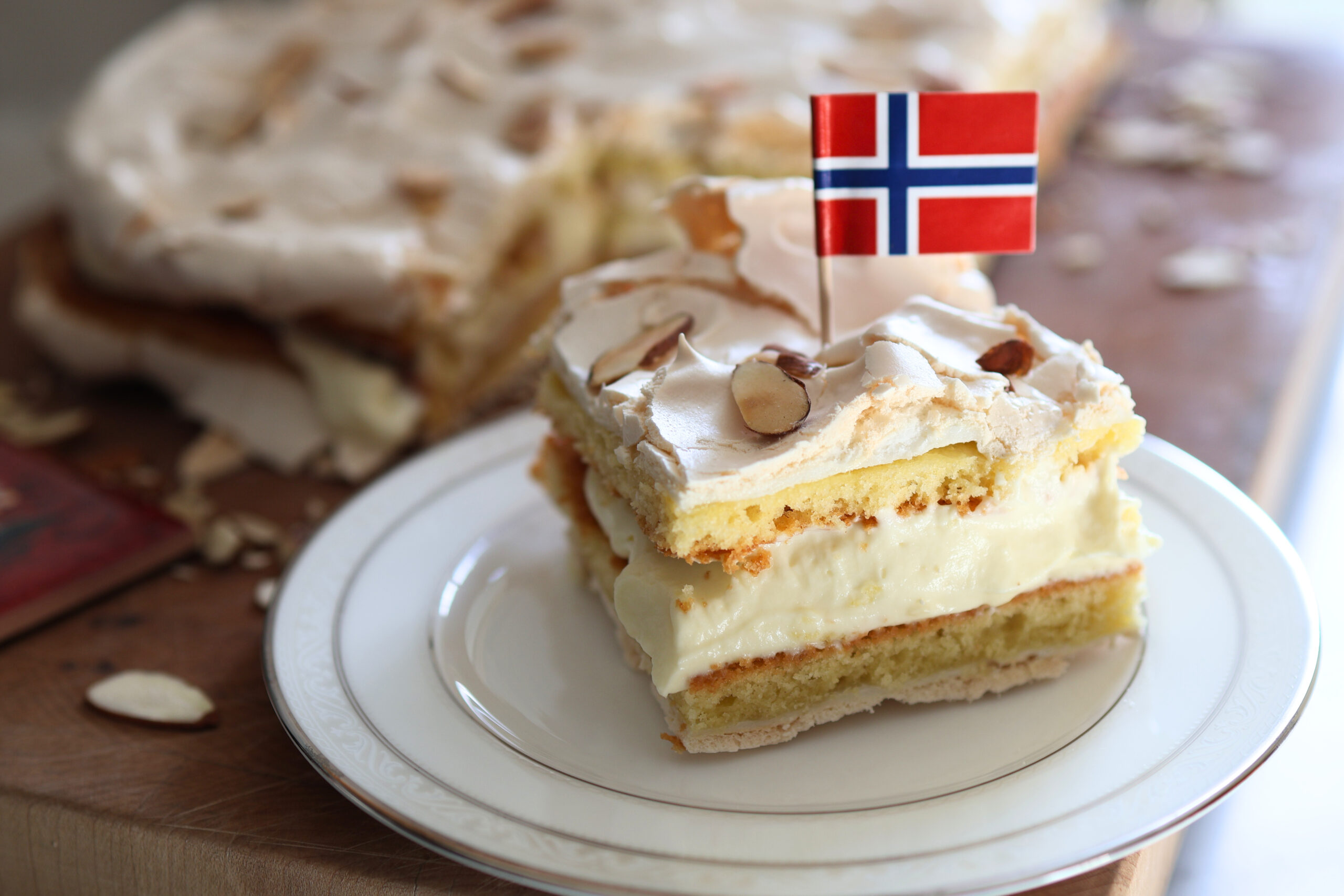 Verdens Beste or Kvæfjordkake | Norwegian World's Best Cake